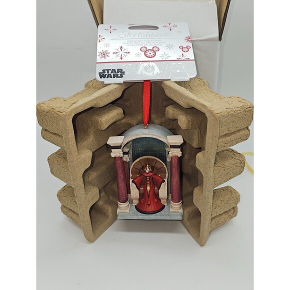 Disney Star Wars: The Phantom Menace Padmé Amidala Sketchbook Christmas Ornament - Picture 2 of 10